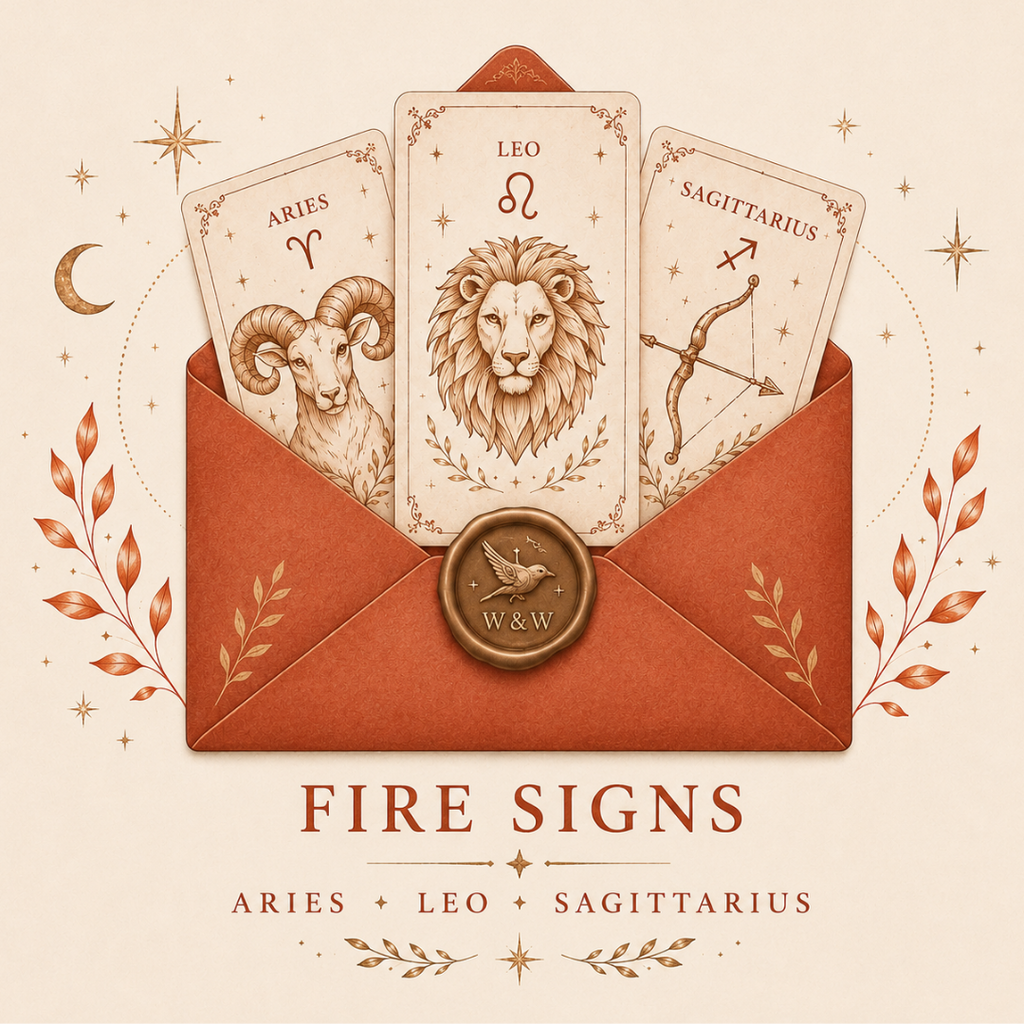 Wren & Words Letter - Fire (July Edition)